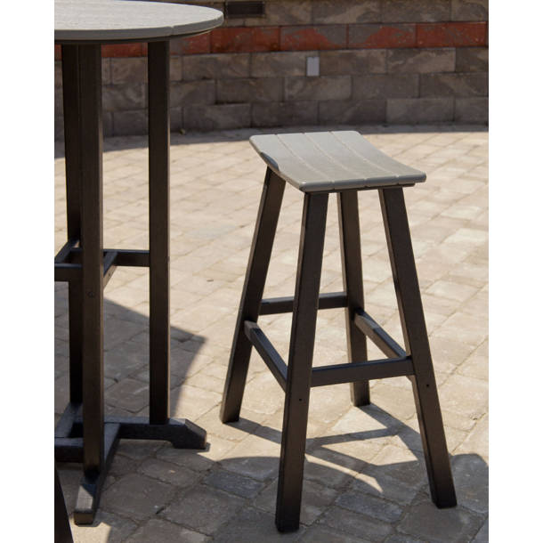 POLYWOOD® Contempo 30" Saddle Bar Stool & Reviews Wayfair
